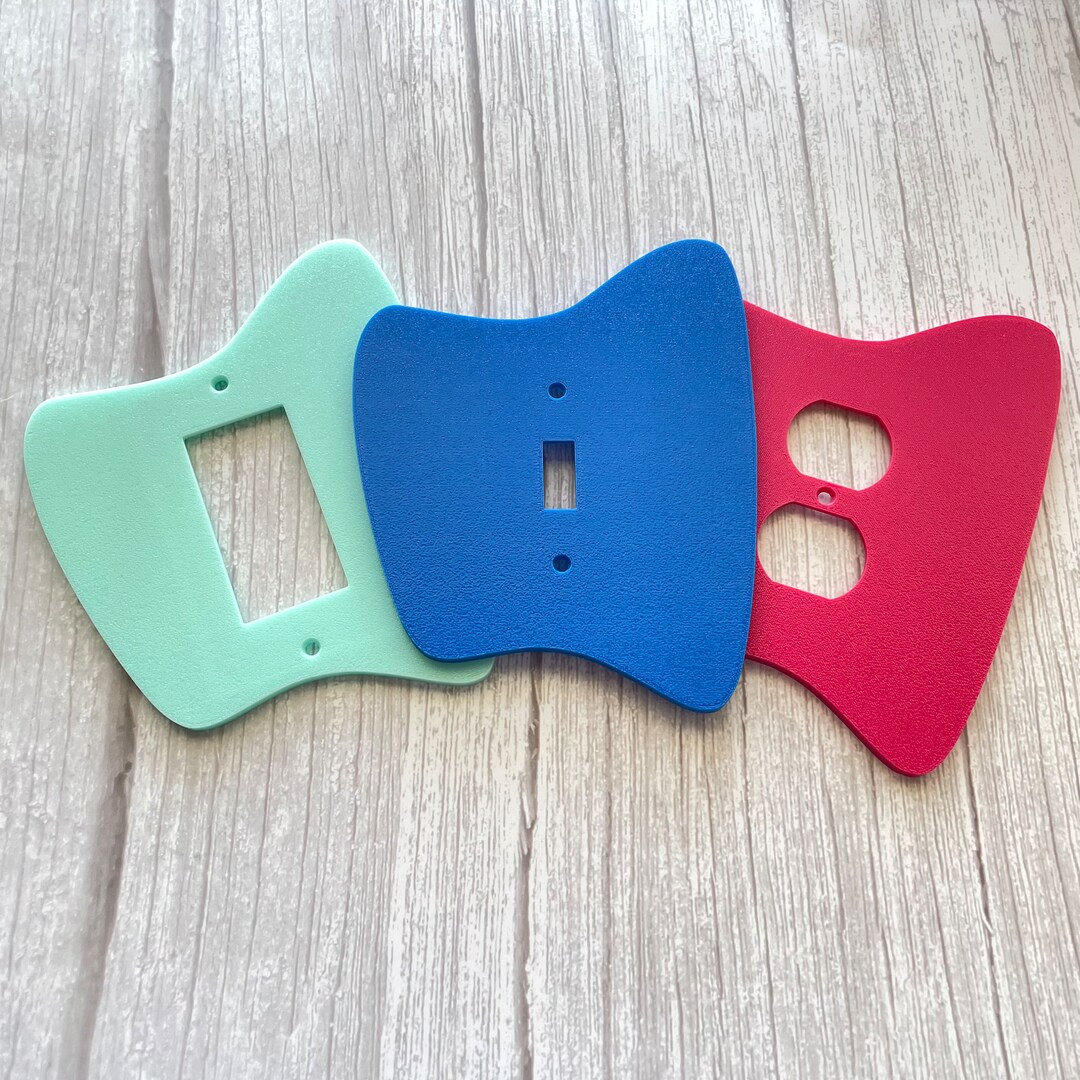 Atomic Retro Light Switch Cover Style 1 – Mid Century Modern Toggle ...