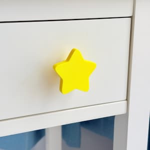 Star Drawer Knob – Celestial Space Theme Cabinet or Dresser Pull