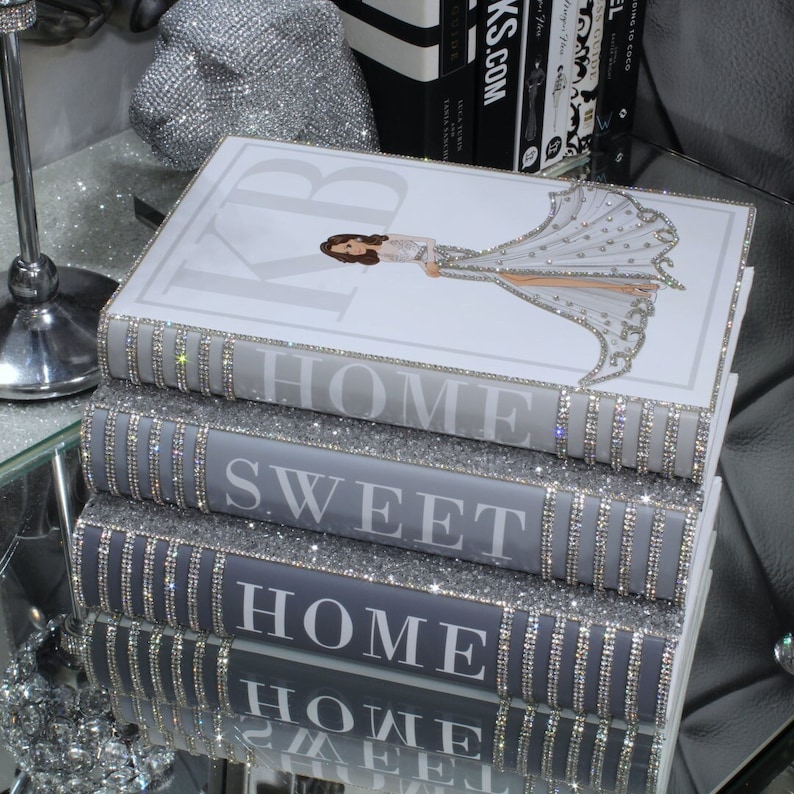 Grey Coffee Table Books Custom Made and Personalised With Etsy