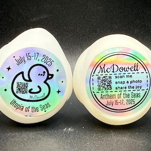 Etiquetas e adesivos personalizados para patos - VÁRIAS CORES E TAMANHOS