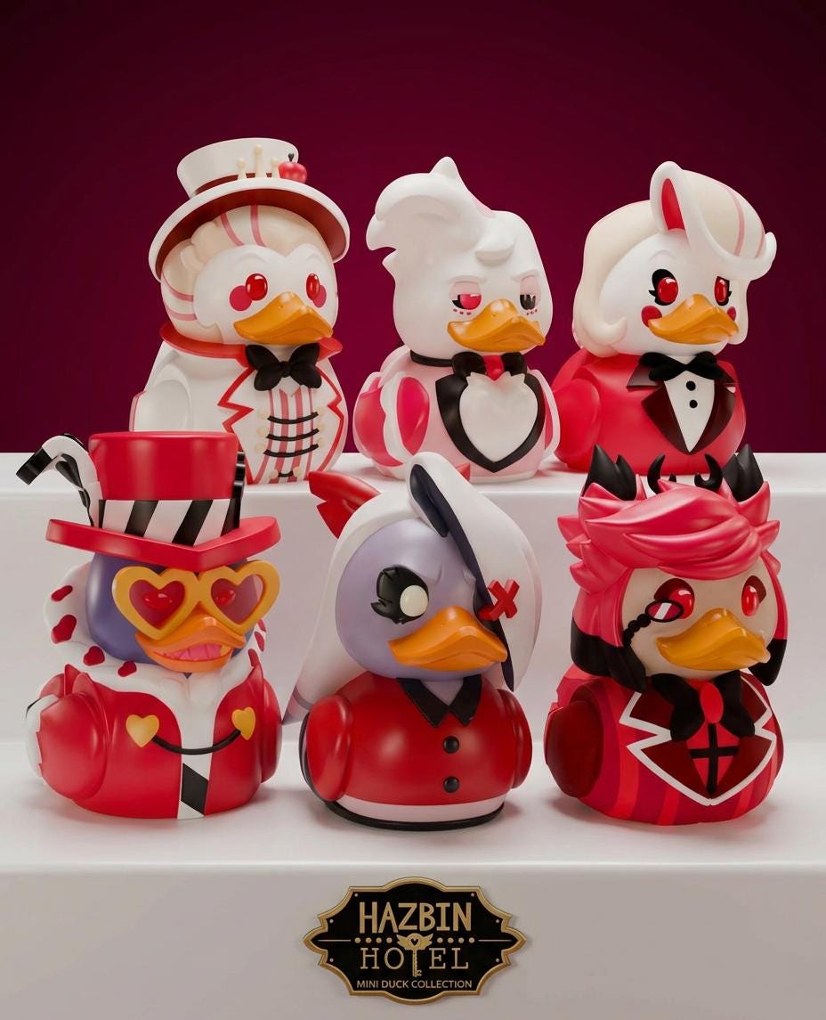 Hazbin hotel ducks - Etsy 日本