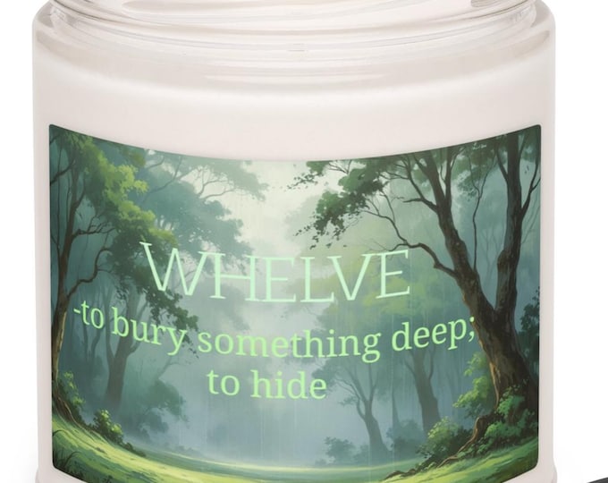 Scented Soy Candle | Self-Healing Soy Wax Candle | Spiritual Meditation Candle | Nature & Witchy Vibes | Manifestation Candle