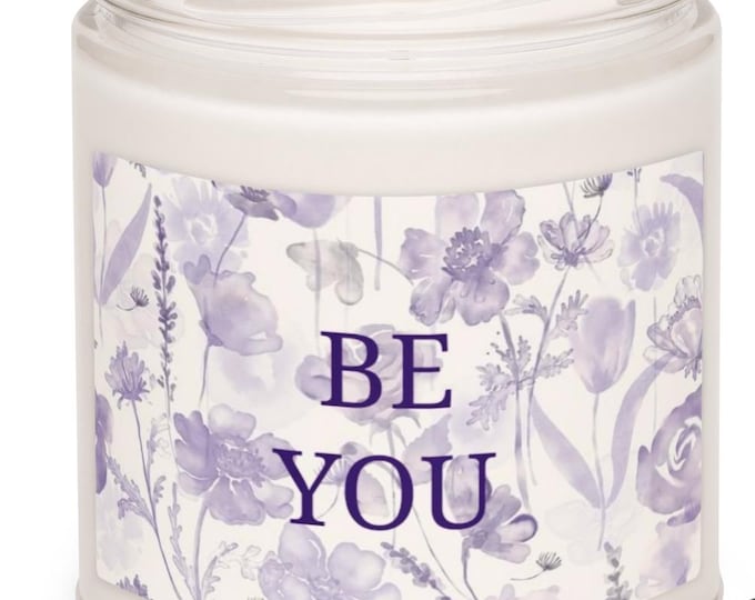 BE YOU Scented Soy Candle in 5 Scent Choices