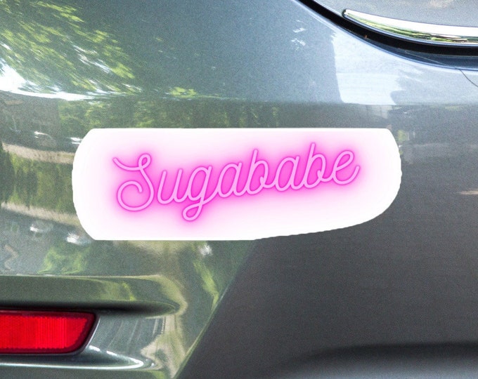 Vinyl Bumper Sticker, Vinyl Car Sticker, Sugababe Sticker, Sugababe Gift, Sugababe Bumper Sticker, Sugababe Car Sticker, Sugababe Sticker