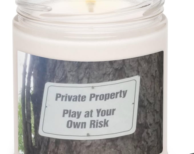 Haw Creek Scented Soy Candle in 5 Scents, Asheville NC Gift, Nature Lover Candle, Funny Gift Idea, Witchy Home Decor, Mountain Vibe Candle