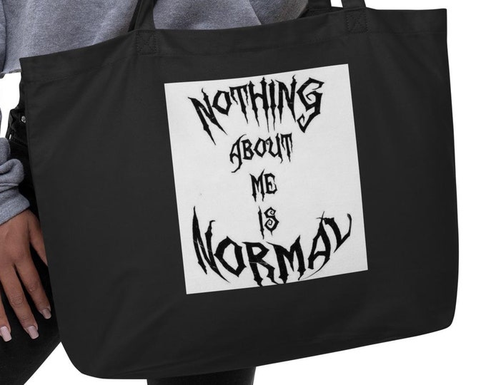 Large Eco Tote Bag, Witchy Tote Bag, Goth Tote Bag, Beach Tote Bag, Travel Tote Bag, Book Tote Bag, Festival Tote Bag, Market Tote Bag