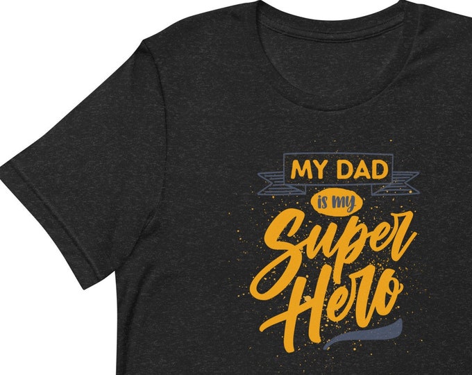 Unisex t-shirt XS-5XL, T-Shirt for Dad, Father's Day T-shirt, Super Hero Dad T-shirt, Dad T-shirt, Dad Gift, Gift for Dad, Father's Day Gift