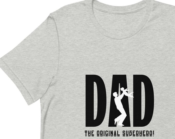 Unisex t-shirt XS-5XL, T-Shirt for Dad, Father's Day T-shirt, Super Hero Dad T-shirt, Dad T-shirt, Dad Gift, Gift for Dad, Father's Day Gift