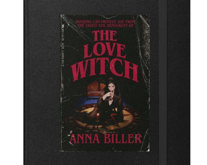 The Love Witch - Journal/Diary/Notebook, Daily Journal, Daily Diary, Travel Journal, Travel Diary, Witchy Journal, Spells Book, Witchy Gift