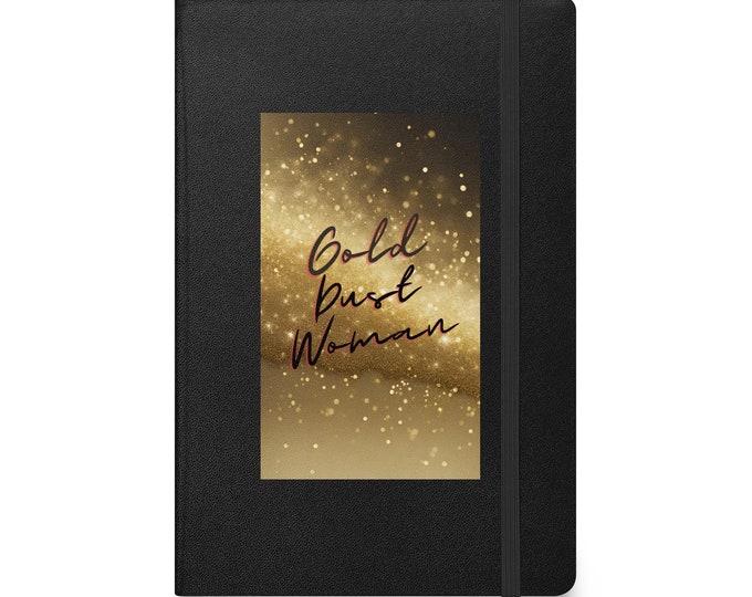 Gold Dust Woman - Journal/Diary/Notebook, Daily Journal, Daily Diary, Travel Journal, Travel Diary, Meditation Journal, Witchy Journal