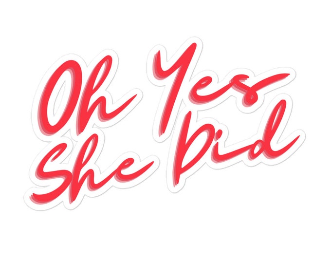 Sticker - 3 Sizes, Female Empowerment Sticker, Female Empowerment Gift, Girl Boss Sticker, Girl Boss Gift, Tumbler Sticker, Gift for Her