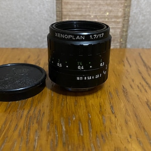 NICE! Lens Schneider-Kreuznach Xenoplan 1.7/17 mm Screw M25 (C Mount)