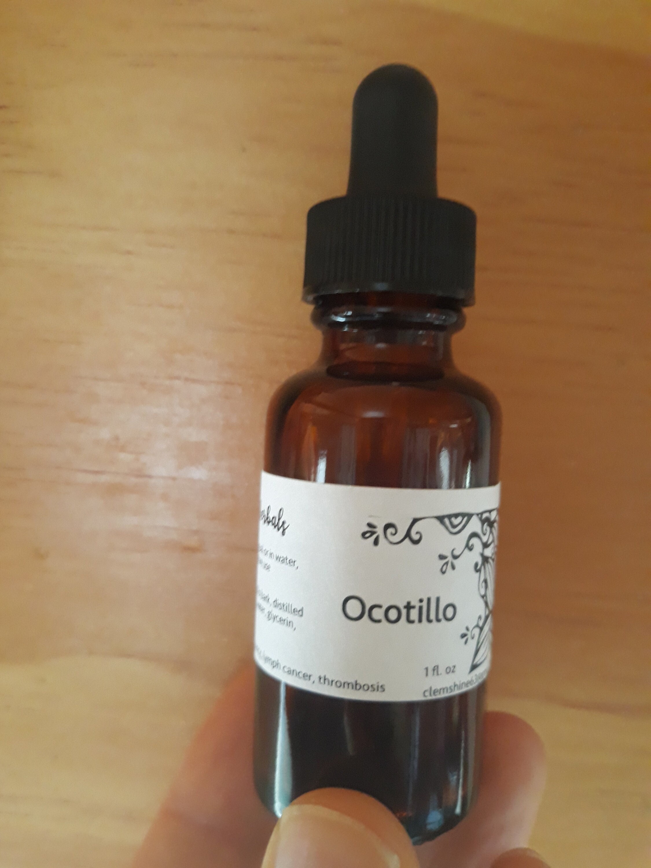Ocotillo Tincture Etsy