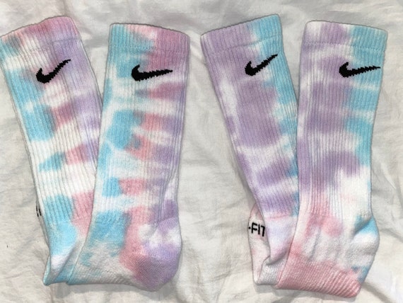 rainbow nike socks