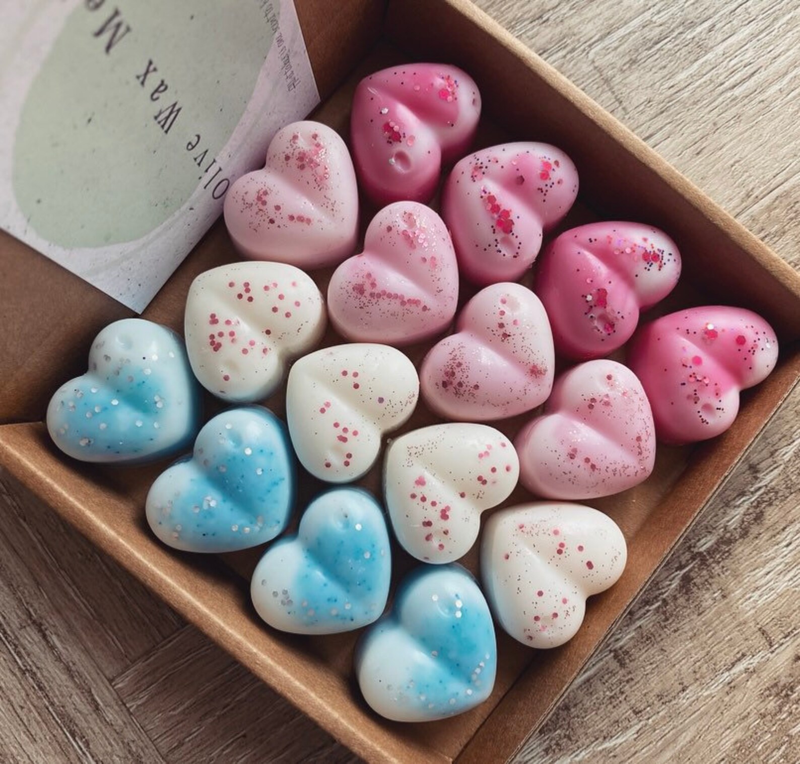 Wax Melt Box 16 Hearts Birthday Gift Gifts for Her With Etsy