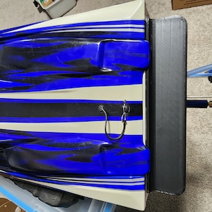 3D Printed Splashguard for Traxxas Spartan Boat - Easy Installation, Seamless Fit