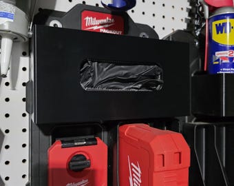 Packout Wall Mount Disposable Glove Box Holder Organizer Storage Rack 3D printed