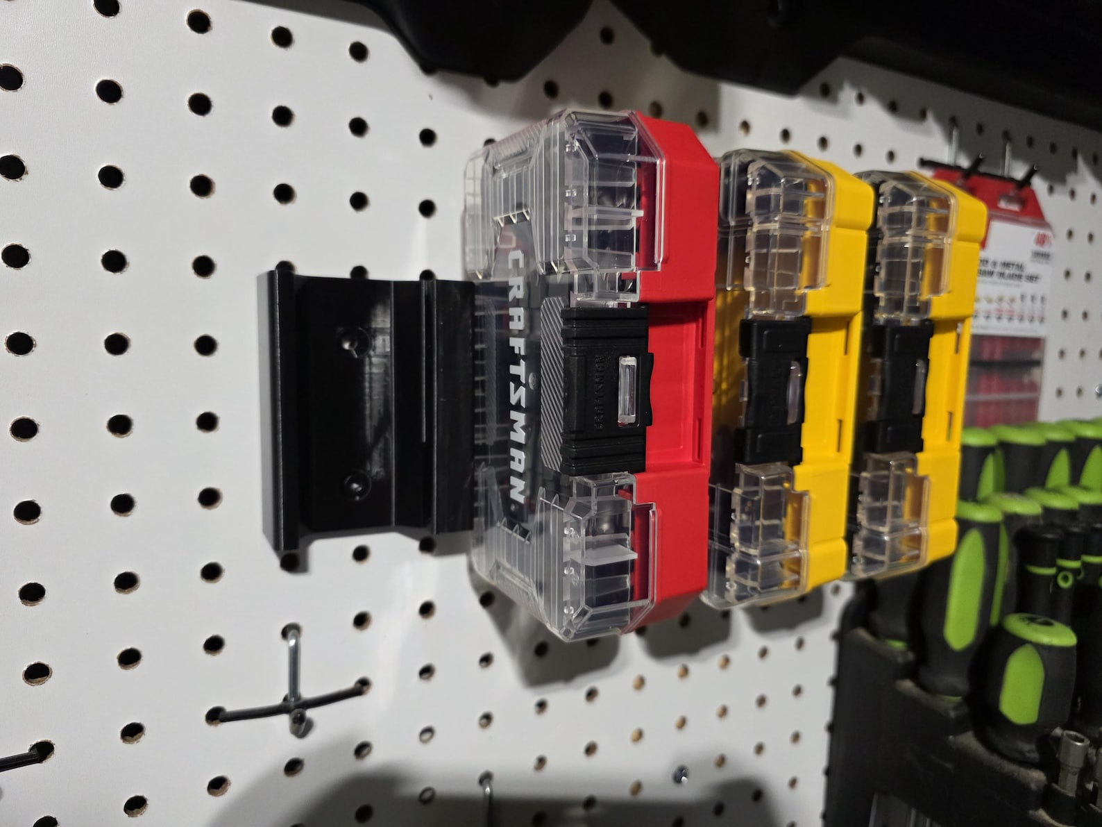 Custom 3D Printed Craftsman Bit Case Holder - Single, Double, Triple ...