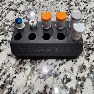 3D Printed Holder for Silhouette Cameo Cutting Blades and Marker Holder