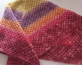 Couverture bébé au crochet