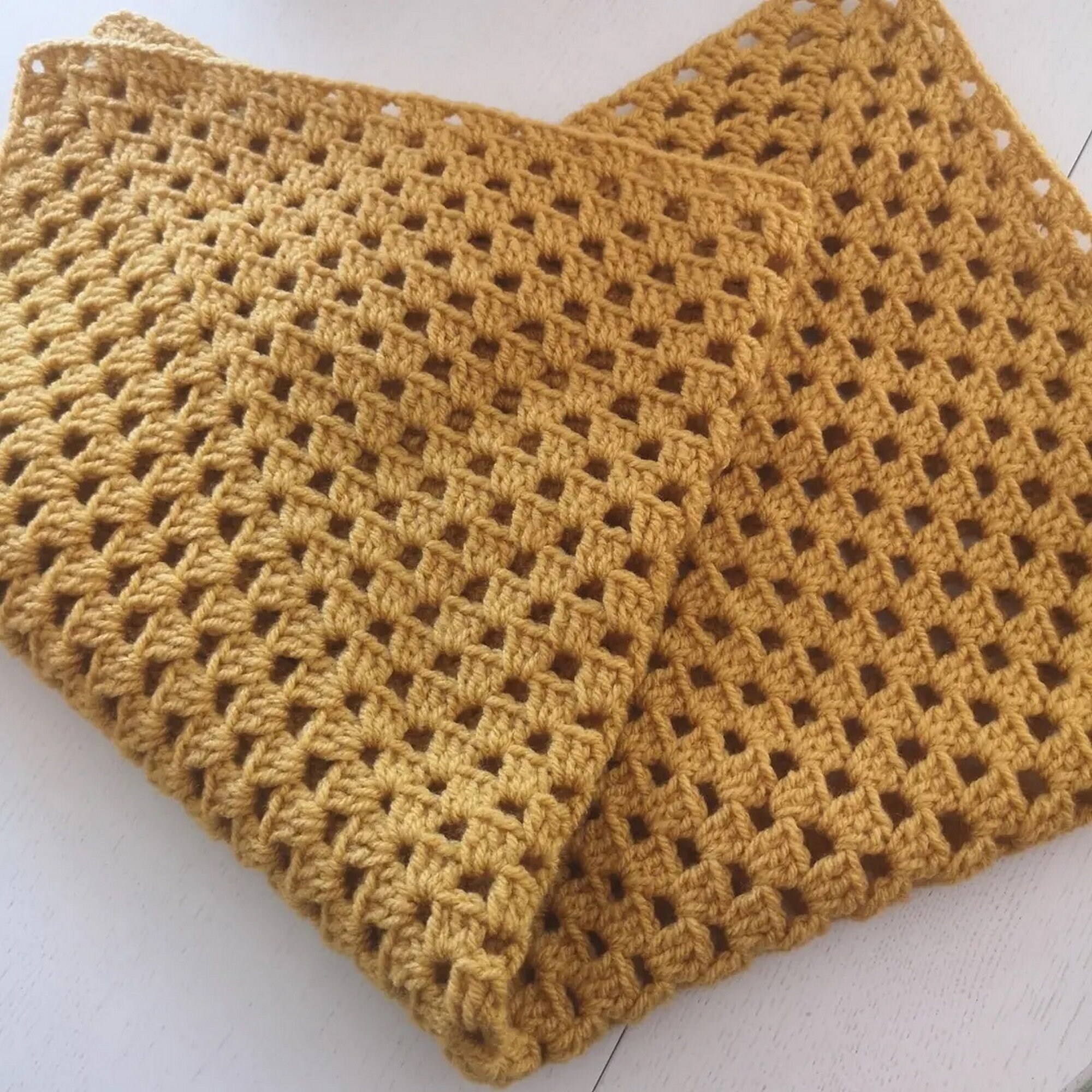 Couverture Bébé Au Crochet