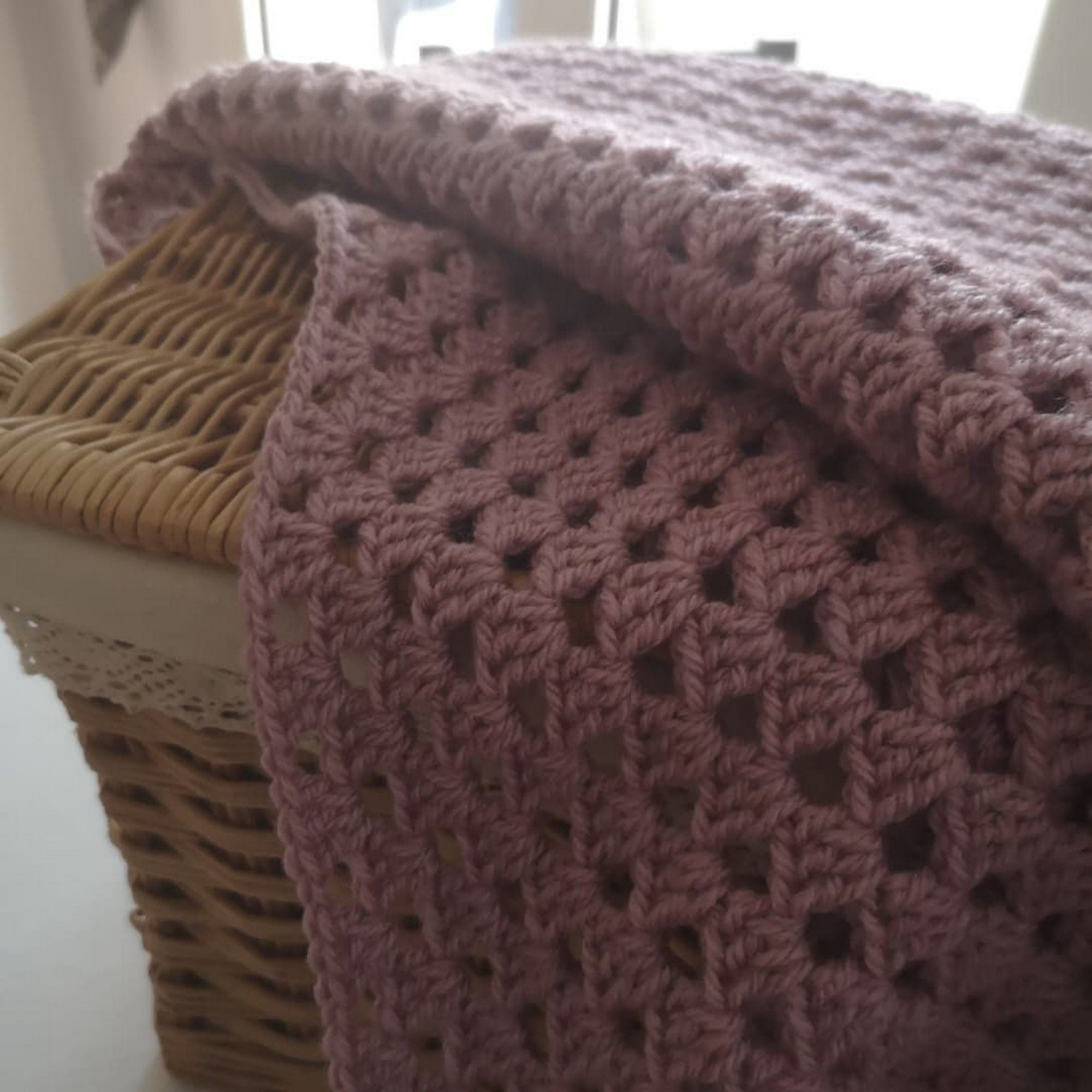 Couverture Pour Bébé Au Crochet