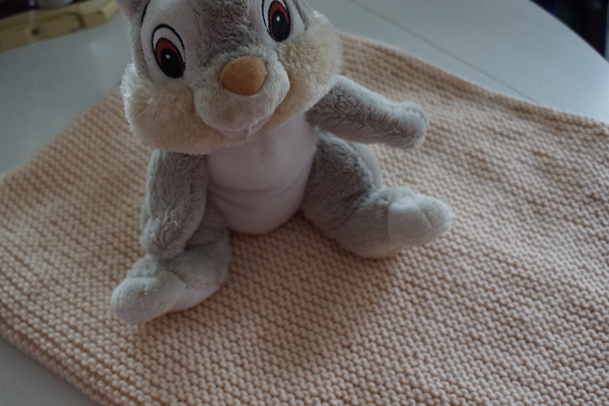 Doublesided Baby Blanket Knittissue Etsy