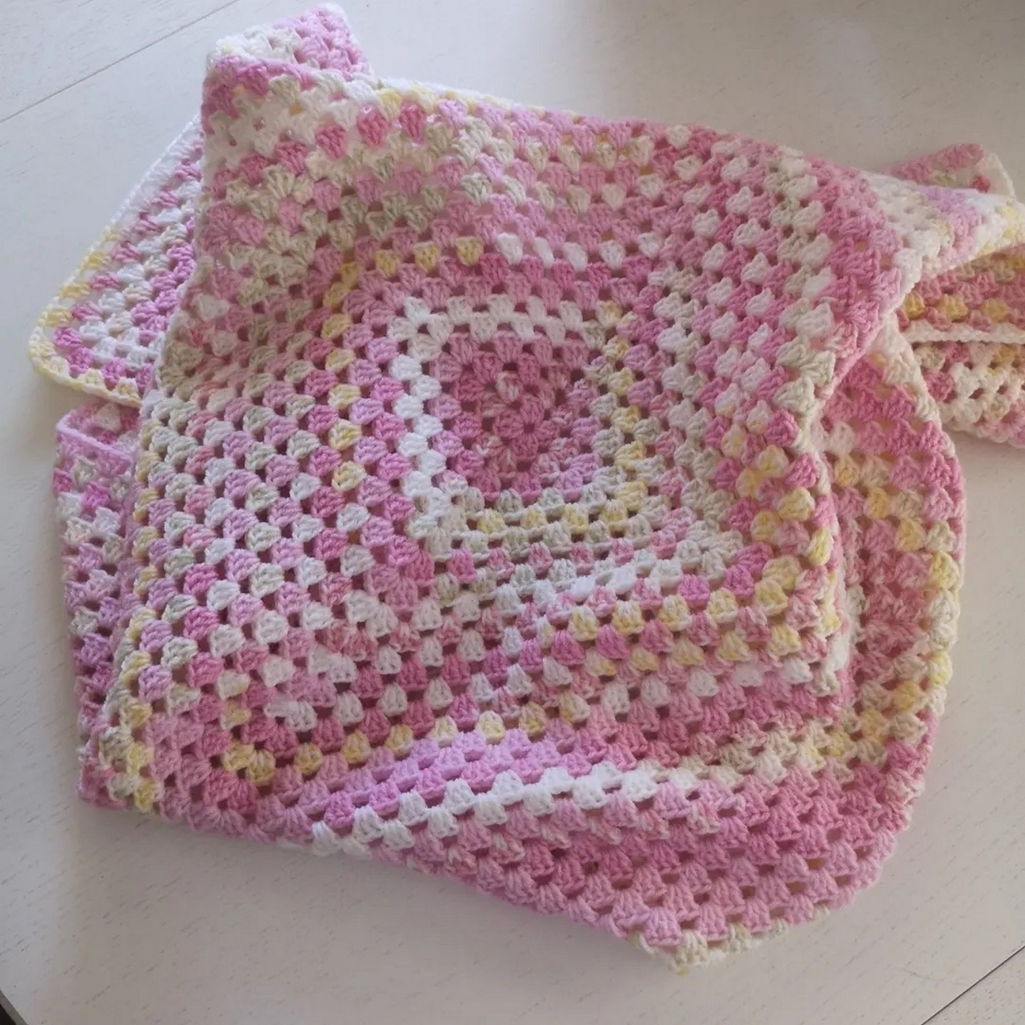 Couverture Bébé Au Crochet