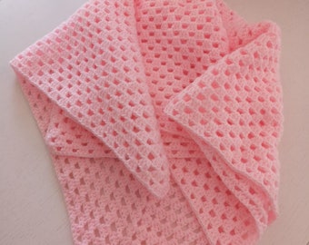 Couverture pour bébé au crochet