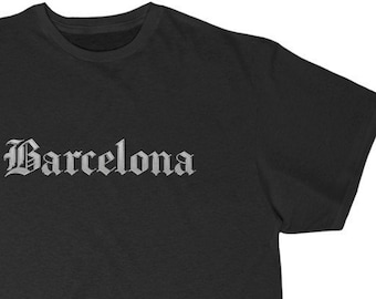 Chrome Barcelona Black Letter Shirt
