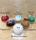 Holiday hot cocoa bombs, Christmas hot chocolate bombs, Individual Hot chocolate 