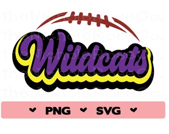 Wildcats Svg, Wildcats, Wildcats png, Wildcats Spirit shirt, Retro Wildcat svg, Spirit shirt png, Football mom, Football spirit, Trendy