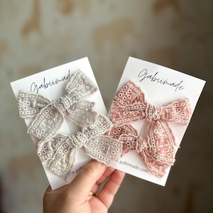 Lace Bow Amalia | Single Bow