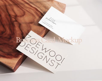 Business Card Mockup, 3.5 x 2 BusinessCard Mockup, Name Card Mockup, Branding Mockup, Design Branding Mockup, Flatlay Card Mockup