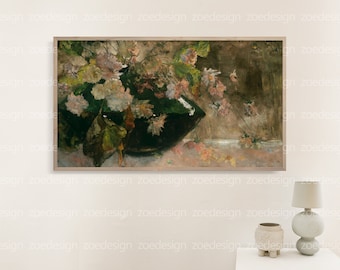Frame TV wall art  Mockup Minimalism Tv wall art Frame Mockup Horizontal art Mockup Frame TV Mockup TV Art Frame Mockup 16x9 Black Frame