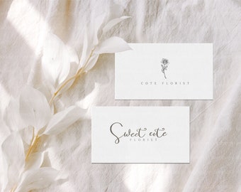 Visitenkarte Mockup 3.5x2 Visitenkarten Mockup Namenskarte Mockup Branding Mockup Design Branding Mockup Flatlay Karte Mockup Tischkarte Mockup