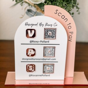 Scan to Pay Sign| Social Media Sign| Let's Get Social| QR Code Sign| Business Display Sign