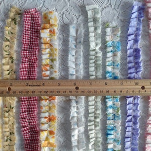 Fabric Ruffles - Multi-colored - Etsy