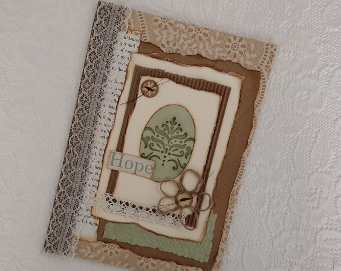 Hope Junk Journal, Dollar Tree Junk Journal, Junk Journal Etsy