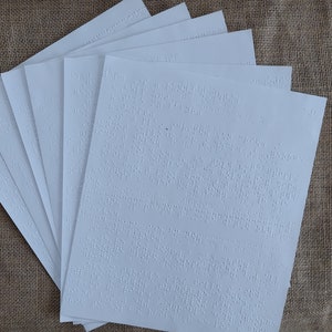 10 páginas en braille