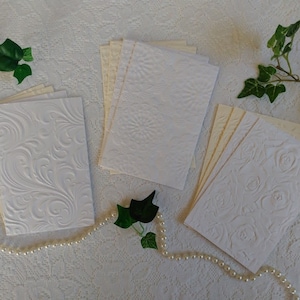 Embossed Cardstock Sheets (12)