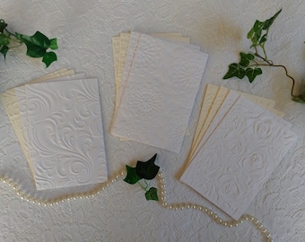 Embossed Cardstock Sheets (12)