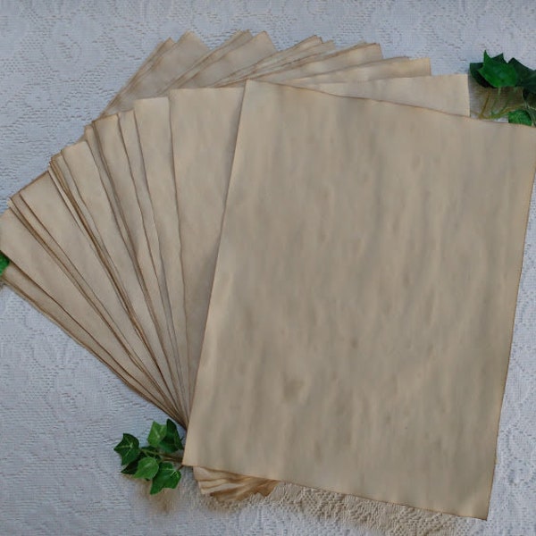 Coffee Dyed Paper