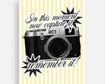 Fearless Taylor Inspired Postcard: Capture It, Remember It