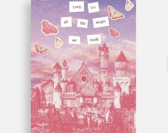 Long Live all the Magic We Made Postcard, Speak Now, Taylor-Inspired Stationery