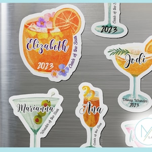 Drink Cruise Magnets, Personalized Cruise Door Magnets, Personalized Cruise Door Decorations, Cruise Cabin Door Decor, Cruise Magnet, Cruise