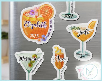 Drink Cruise Magnets, Personalized Cruise Door Magnets, Personalized Cruise Door Decorations, Cruise Cabin Door Decor, Cruise Magnet, Cruise