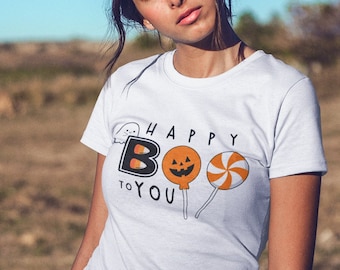 Cute Funny Halloween T Shirt | Halloween Shirts for Women, Men, and Plus Size