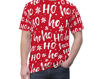 Christmas Shirt | Ho Ho Ho Couples and Families Christmas T shirt