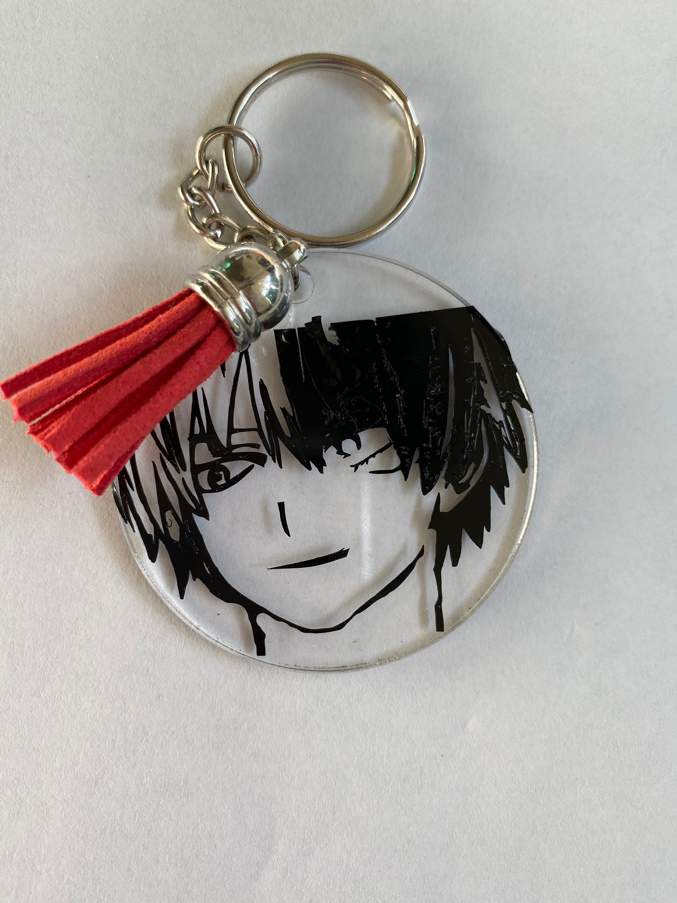 Custom Anime Keychain | Etsy
